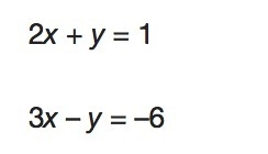 Solve using Linear combinations. Show all your work.-example-1