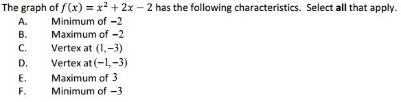 Select one: a. D, F b. D, E c. A, D d. C, F-example-1