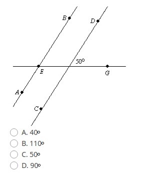 In the figure, AB ll CD find the measure of GEB.-example-1