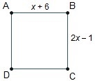 ABCD is a square. What is the length of line segment DC? 5 units 7 units 11 units-example-1