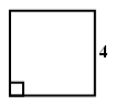 Find the area of the square.-example-1