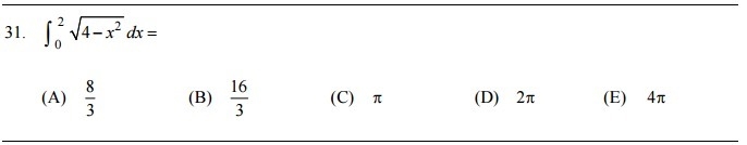 Multiple-Choice Integration, Picture Included, Please Include Work-example-1