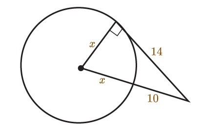 What is the value of x to the nearest tenth? 2.8 4.2 4.8 6.9-example-1