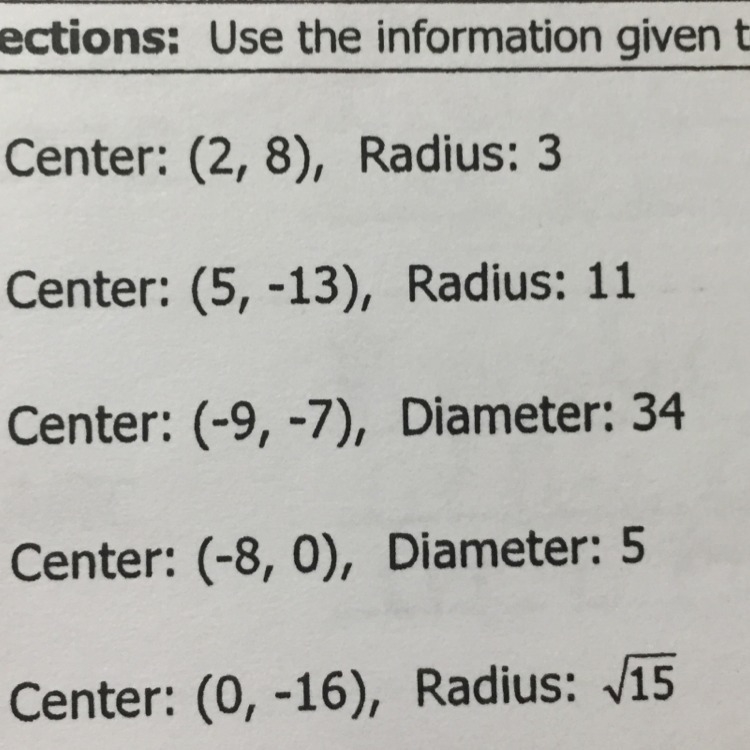 How do I write the equation if the circle-example-1