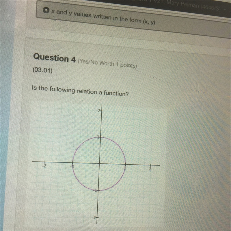 Is the following relation a function-example-1