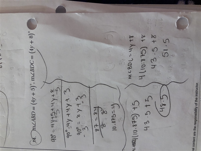 M They are complementary and I need to find the measure of the angle-example-1