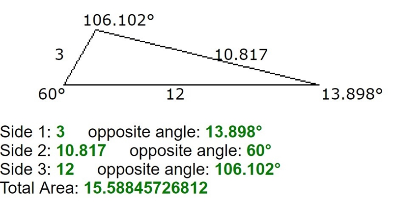 A triangle has two sides that measure 12 meters and 3 meters. Which could be the measure-example-1