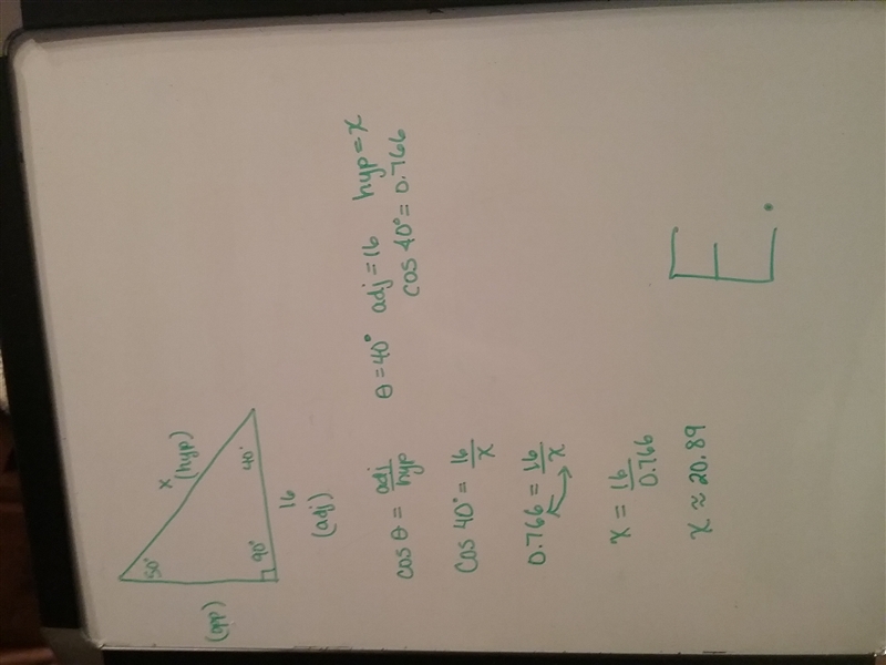 What is the approximate value of x in the diagram below? (Please give the CORRECT-example-1