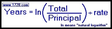 The amount of money in an account with continuously compounded interest is given by-example-2