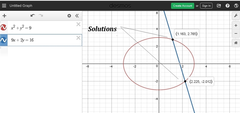 What is the greatest possible number of solutions to the following system of equations-example-1