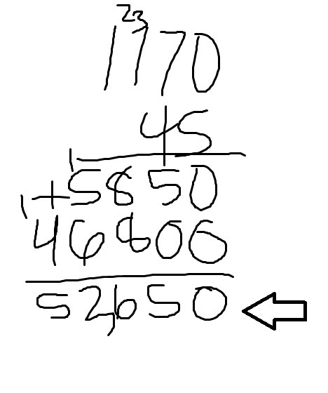 What is the quotient of 1,170 and 45-example-1