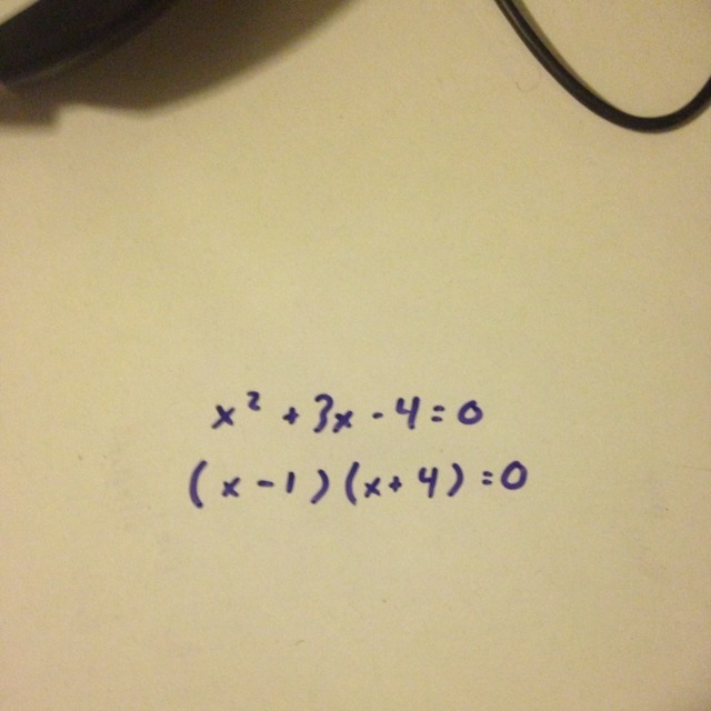 Which of the following is the correct factored form of the given equation? x 2 3x-example-1