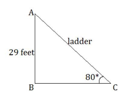 Brett wants to paint the exterior of his two-story home but does not know what length-example-1