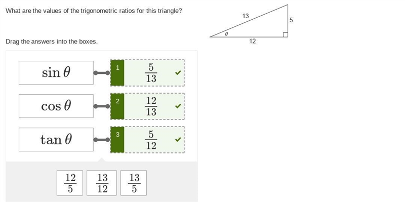 What is the value of θ for the acute angle in a right triangle? sin(θ)=cos(58°) Enter-example-1