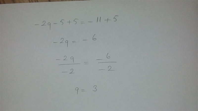 How do you check your answer when solving a two step equation? this is the equation-example-1