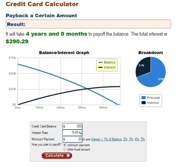 Jose wants to buy a stereo for $650 and pay for it using a credit card that has an-example-1