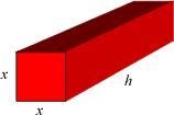 A right square prism has a volume of 360 cubic units. Which could be the dimensions-example-1