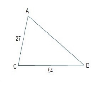 Based on the diagram, which expresses all possible lengths of segment AB? AB = 25 27 &lt-example-1