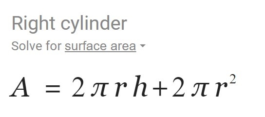 How do I calculate the surface area of a coca cola bottle?-example-1