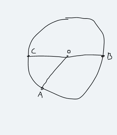 Amy and Fraser walk inside a circular lawn. Point O is the center of the lawn, as-example-1