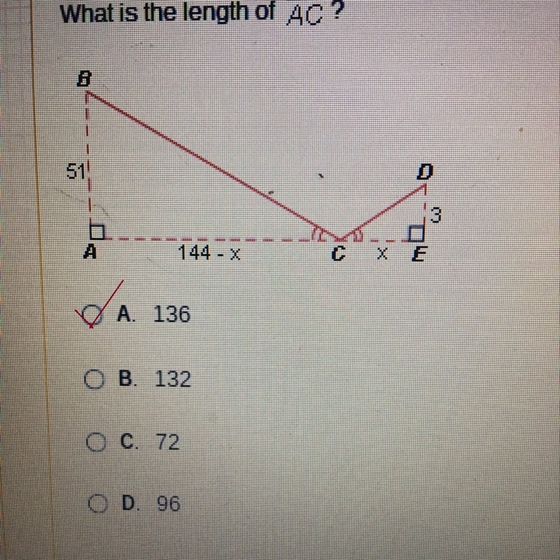 What is the length of AC-example-1