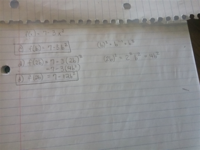 I need to find function of b and 2b please-example-1