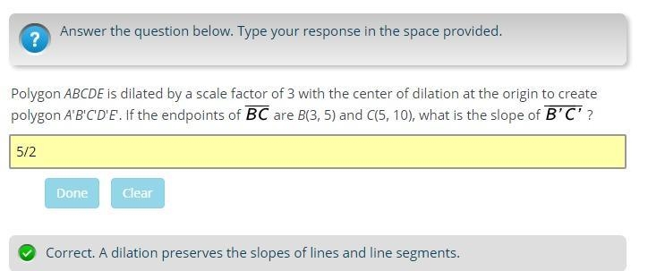 Polygon ABCDE is dilated by a scale factor of 3 with the center of dilation at the-example-1