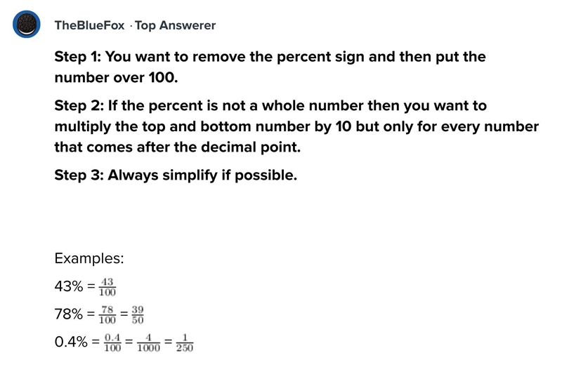 How do you turn a percent into a fraction?-example-1