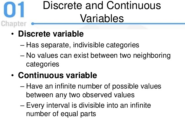 Difference between discrete and continuous random variables-example-1