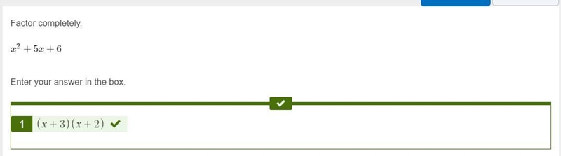 Help asap Factor completely. x^2+5x+6 Enter your answer in the box.-example-1