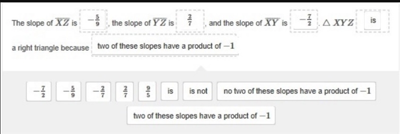 40 POINTS NEED HELP ASAP The coordinates of the vertices of △XYZ are X(−5, 5), Y(−3, −2), and-example-1