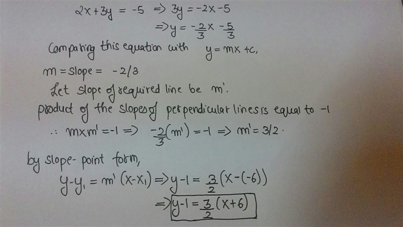 What is the slope-intercept form of the equation of the line that passes through the-example-1