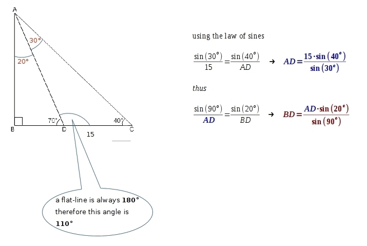 In the figure, if CD = 15 cm, then BC ≈ cm.-example-1