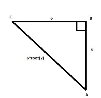 A person drives north 6 blocks, then drives west 6 blocks. the displacement is a straight-example-2