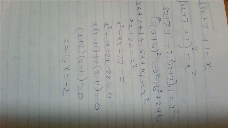 solve each equation below. check for extraneous solutions. please help and show work-example-1