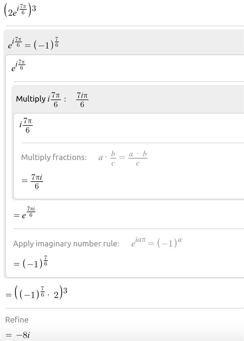 Simplify [2 (cos 210 + i sin 210)]^3-example-2