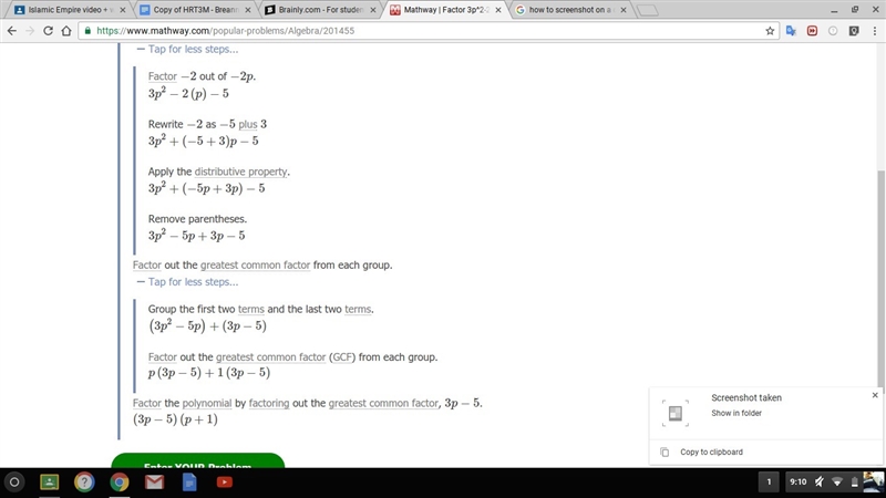 3p^2-2p-5 Factoring-example-1