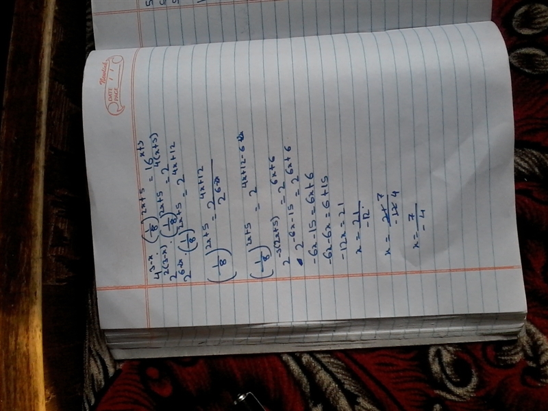 Please help?? 22 pts!! Solve for x. (Using exponentials/logarithms to solve.) A) x-example-1