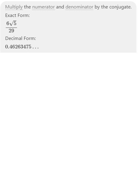 What is 175-172 divided by 29 over the square root of 20-example-1