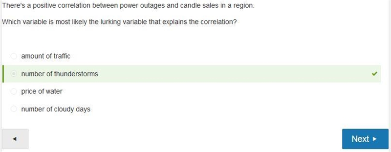 Which correlation is most likely a causation? A. the negative correlation between-example-3