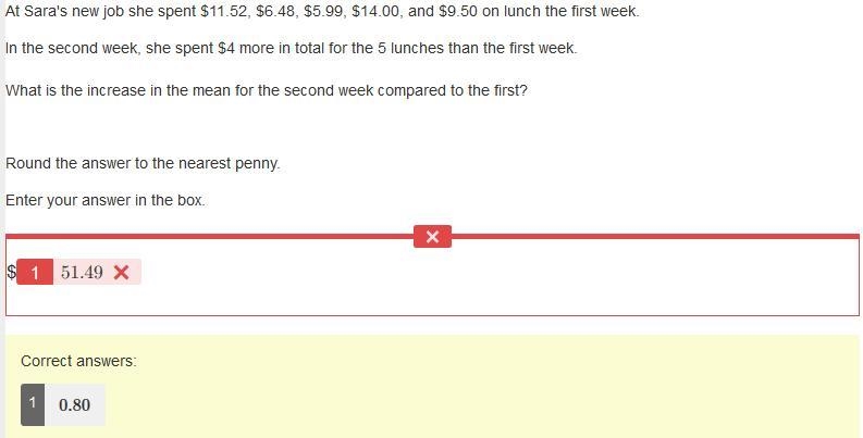 What is the mean of the data set? 108, 305, 252, 113, 191-example-4