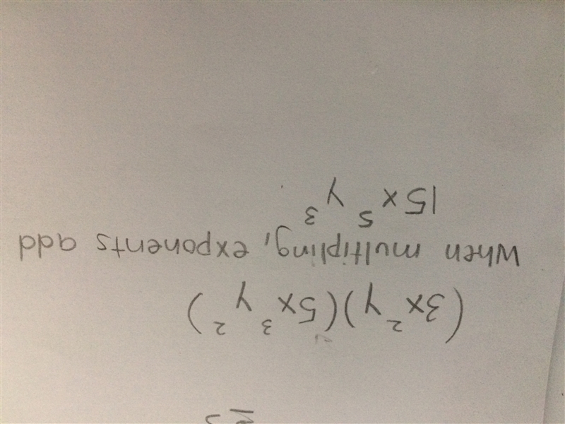 Need some help!!! Simplify: (3x^2y)*(5x^3y^2)-example-1