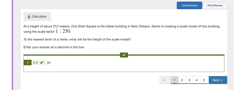 At a height of about 212 meters, One Shell Square is the tallest building in New Orleans-example-1