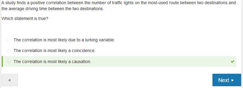 Which correlation is most likely a causation? A. the negative correlation between-example-1