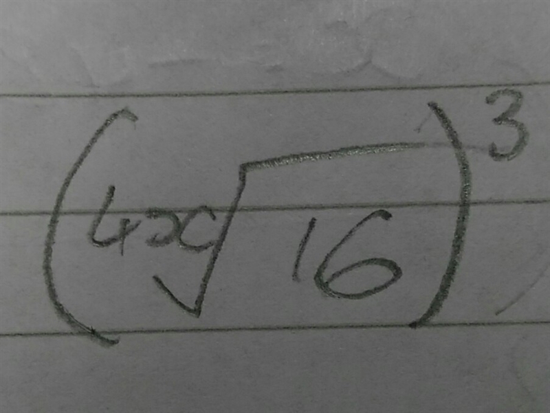 Which is equivalent to 16^3/4x-example-1