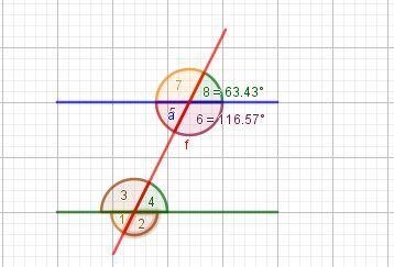 Given: lines a and b are parallel and line c is a transversal. prove: 2 is supplementary-example-3