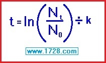 Plutonium-240 decays according to the function where Q represents the quantity remaining-example-1