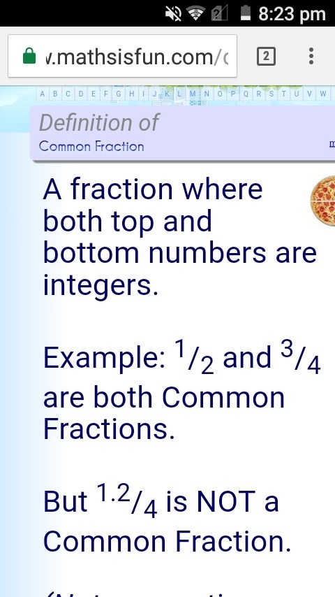 What's a common fraction-example-1