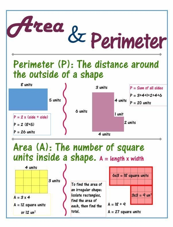 Identify and calculate the area and perimeter for each polygon-example-1