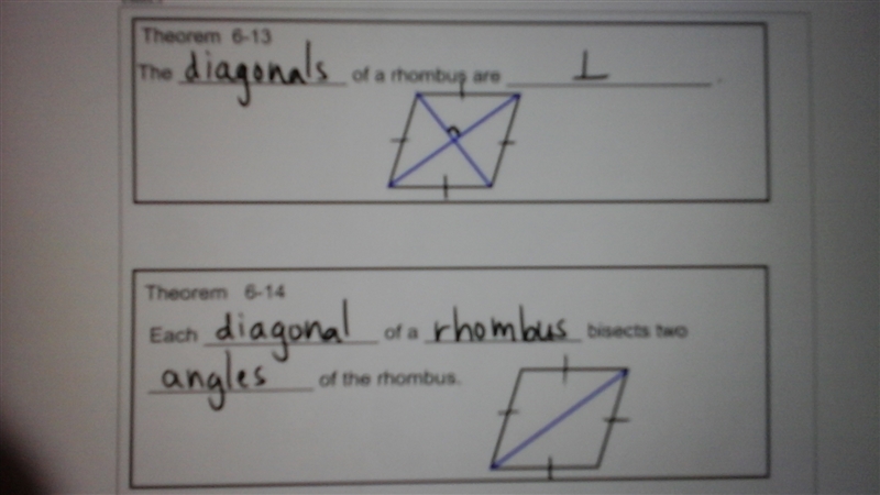 A parallelogram with perpendicular diagonals is a-example-1